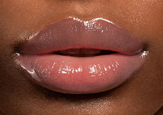 Anfisa Skin Berry Crumble lip tint swatch on skin.