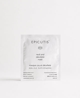 Epicutis Lipid Recovery Mask for the neck and décolleté.