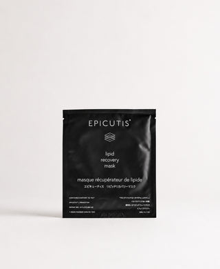 Epicutis Lipid Recovery Mask facial mask packet.